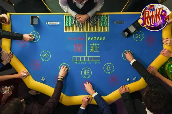 Đánh bài Baccarat Rikvip thắng lớn