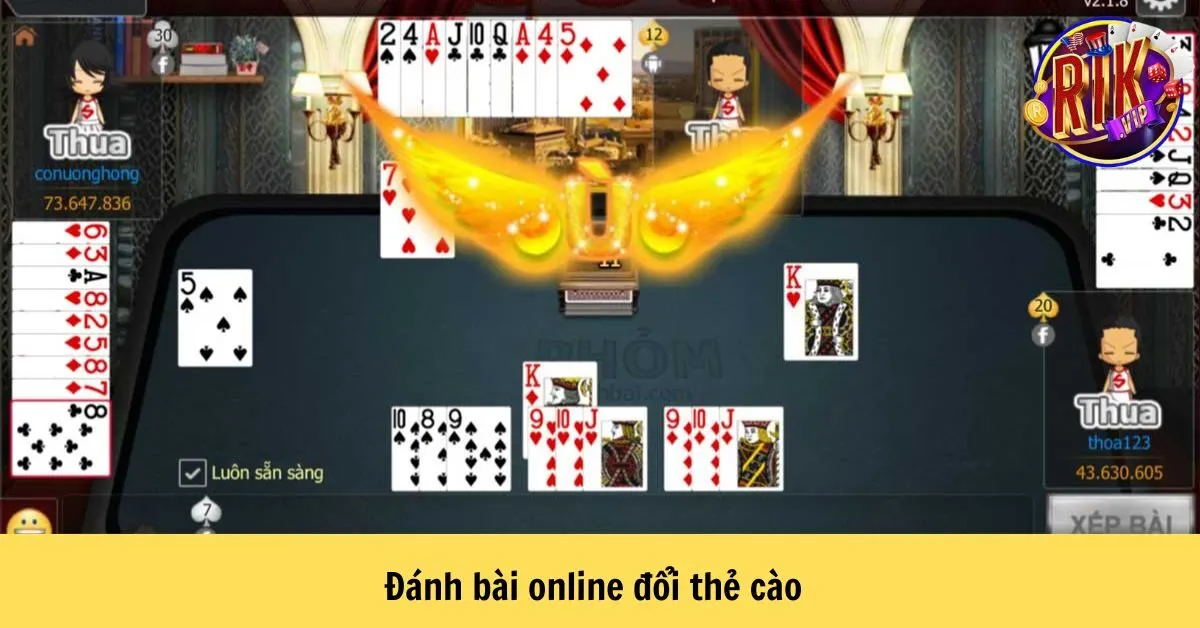 Đánh bài online đổi thẻ cào